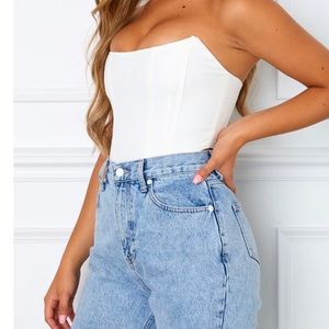 White Fox - corset size XL